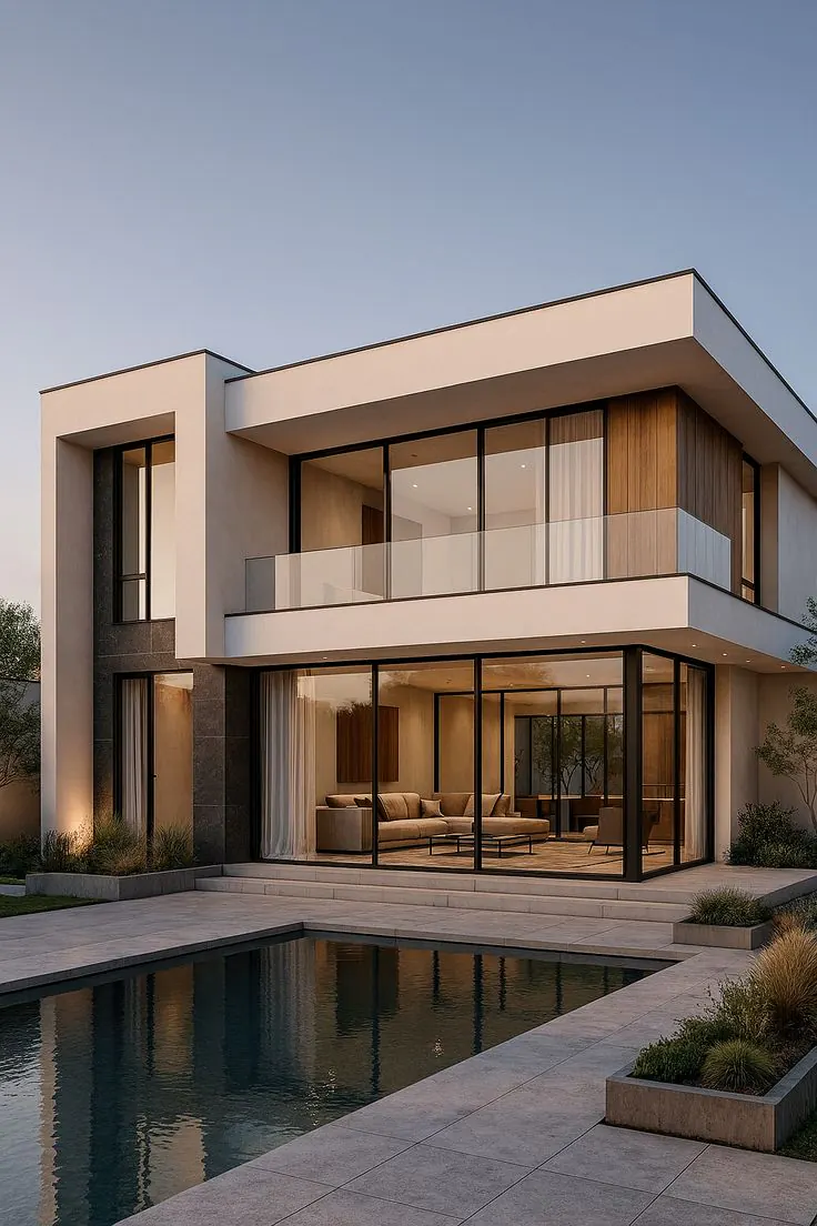 Modern villa tasarımı