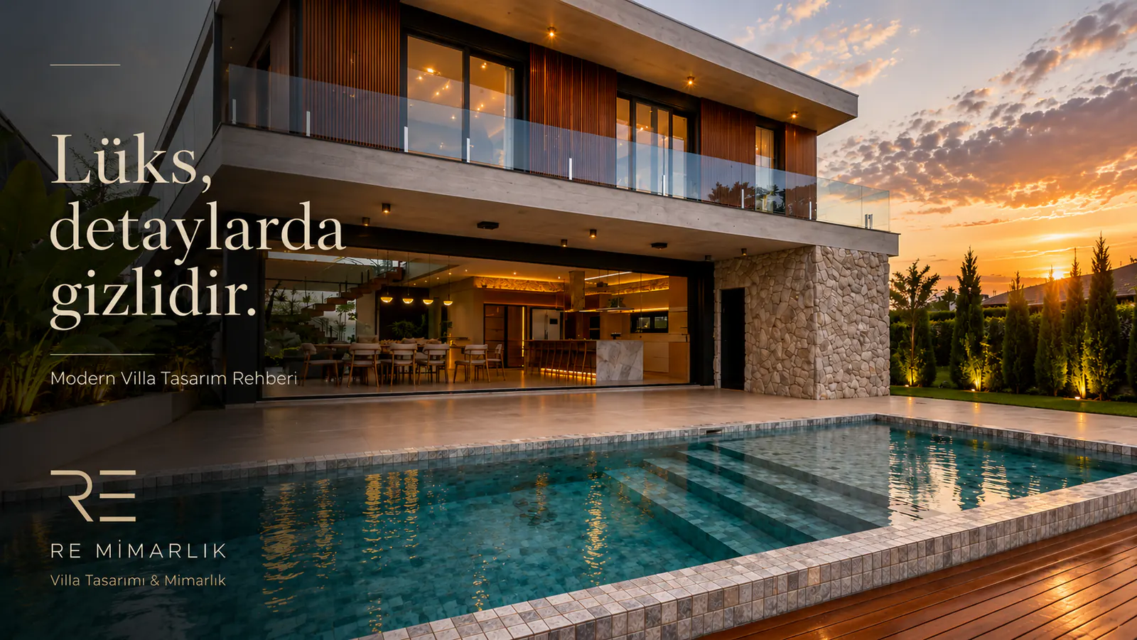 Villa tasarımı mimarlik yeni