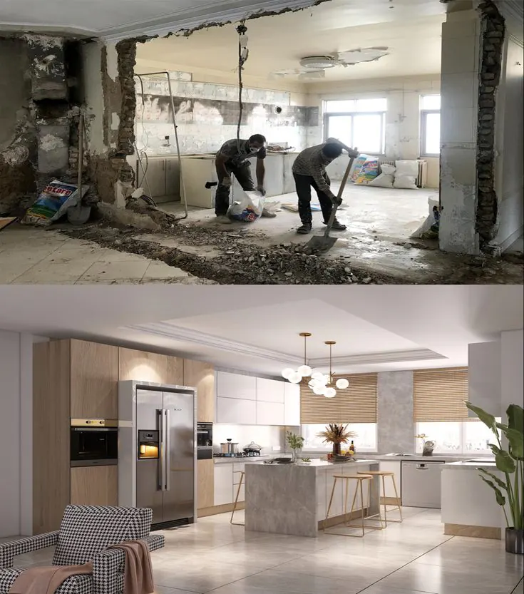 Before after design